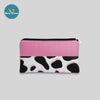 Cow Print Customized Pouch