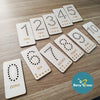 Wooden Numbers Math Educational Lacing Toy, Counting Learning Board, Preschool Gift for kids.